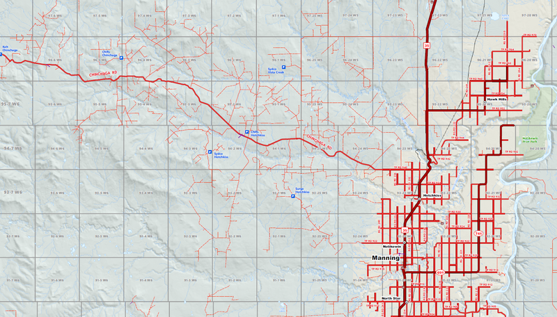 NE BC / NW Alberta Oilfield Wall Map (1:350K) - 71"W x 90"H